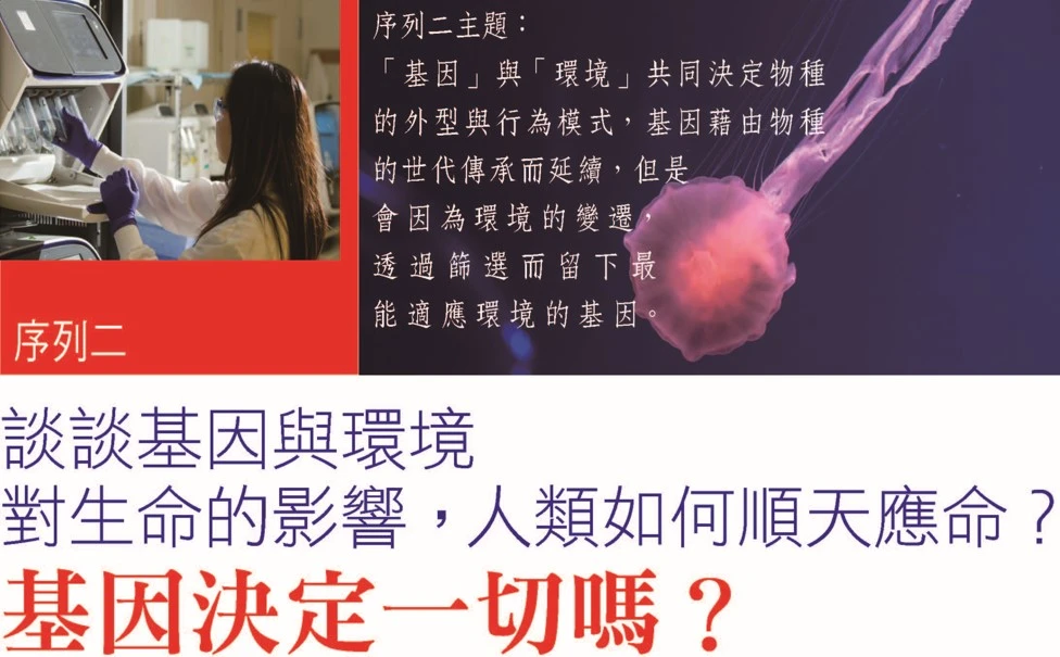 談談基因與環境 對生命的影響，人類如何順天應命？ 基因決定一切嗎？   